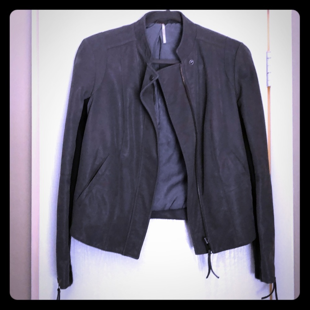 Gray Free People light jacket